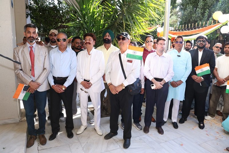Glimpses of 80th Independence Day celebration at Embassy of India in Athens