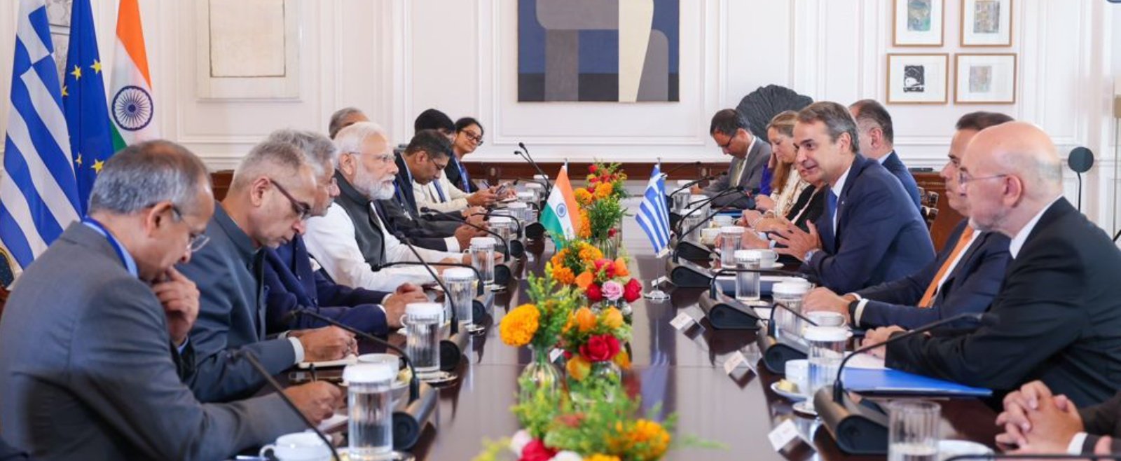 State Visit of H.E. Mr. Kyriakos Mitsotakis, Prime Minister of the Hellenic Republic to India (21-22 February 2024)