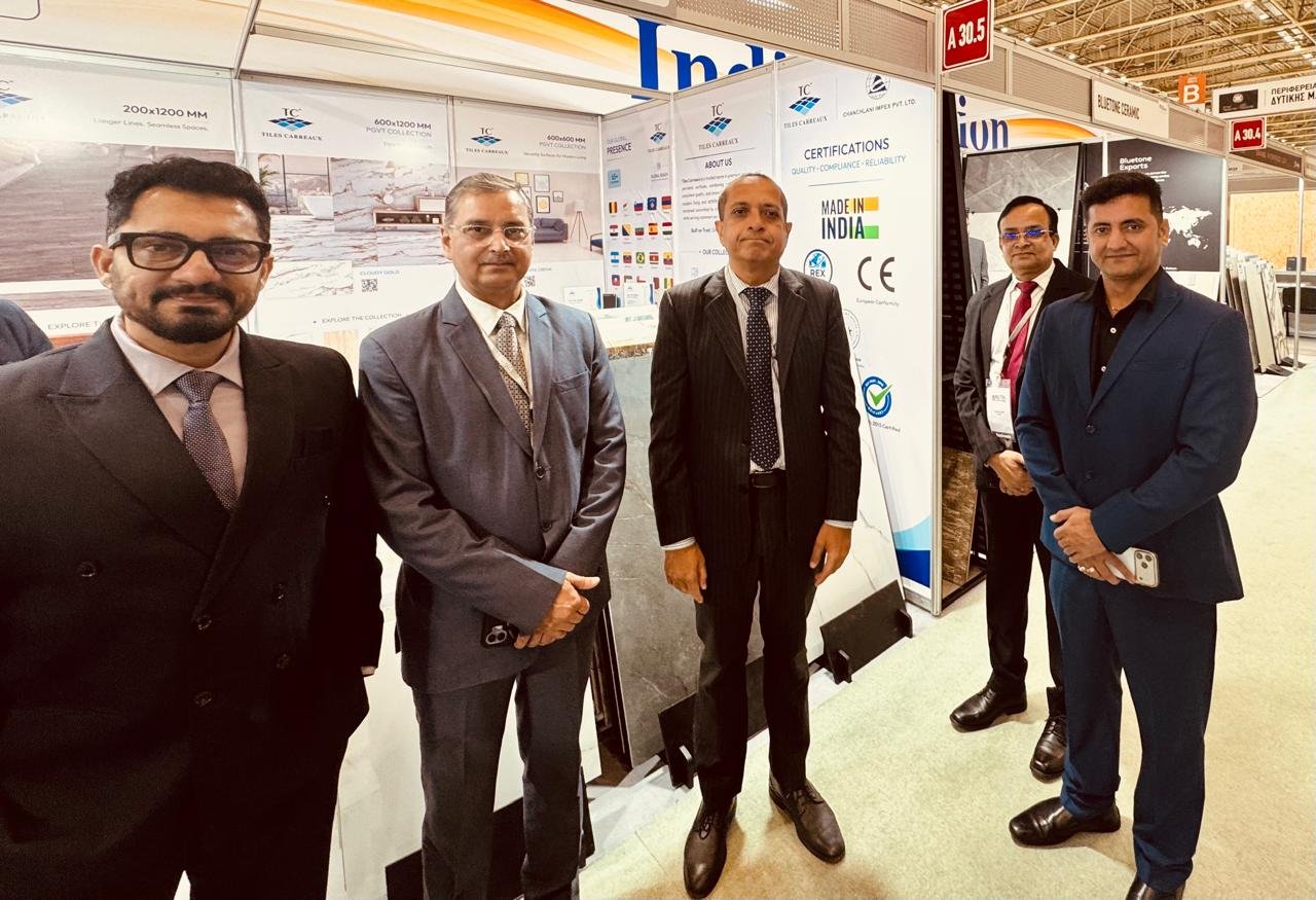 At BUILD EXPO 2026, Greece’s leading international construction trade fair, H.E. Mr. Ravi Shankar, Ambassador of India, inaugurated the Indian Pavilion
