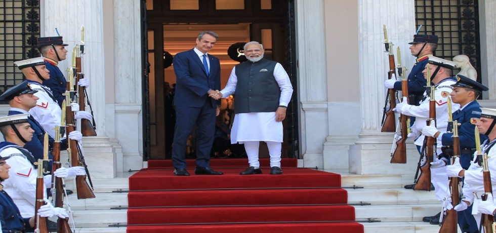 Official visit of Hon'ble Prime Minister Shri Narendra Modi to Greece (25.08.2023)