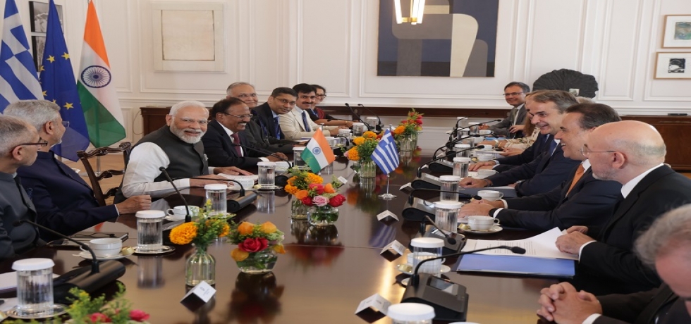 Official visit of Hon'ble Prime Minister Shri Narendra Modi to Greece (25.08.2023)