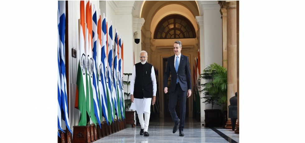 State Visit of H.E. Mr. Kyriakos Mitsotakis, Prime Minister of the Hellenic Republic to India (21-22 February 2024)
